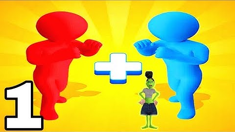 Stick Merge - Stickman Fighter (Early Access) -Walkthrough Part 1 Levels 1-15- Android ios Gameplay