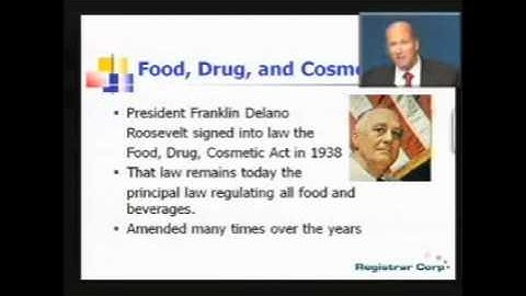 U.S. FDA EXPORT REGULATIONS - Part 1: U.S. FDA Jurisdiction & Requirements Overview