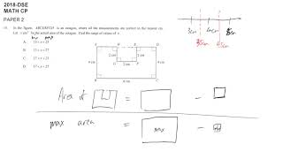 HKDSE Maths Paper 2 2018 - #14 Estimation