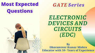 Most Expected Questions||GATE Series||EDC
