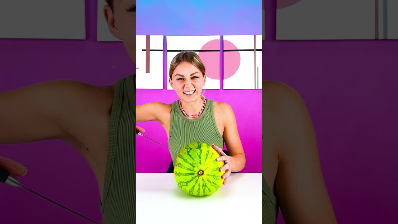 Watch Us Make a Watermelon Turn Stunning Blue! 🎨🍉 | Easy Home Hack for Fun Results