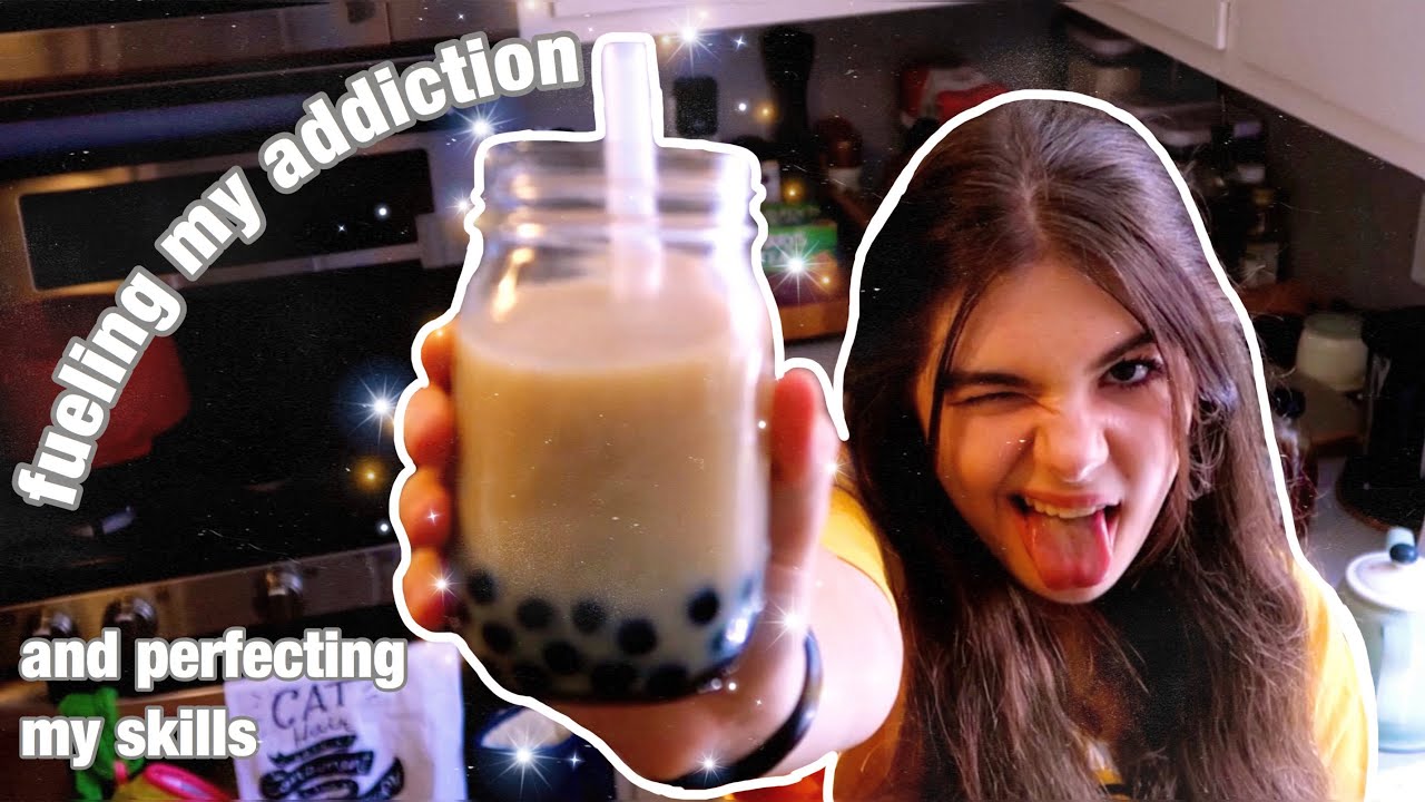MAKING BUBBLE TEA FOR THE FIRST TIME