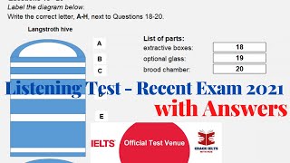 IELTS LISTENING ACTUAL TEST WITH ANSWERS | 19.07.2021
