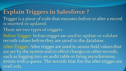 Salesforce Interview Questions and Answers for freshers and experienced– Part 4