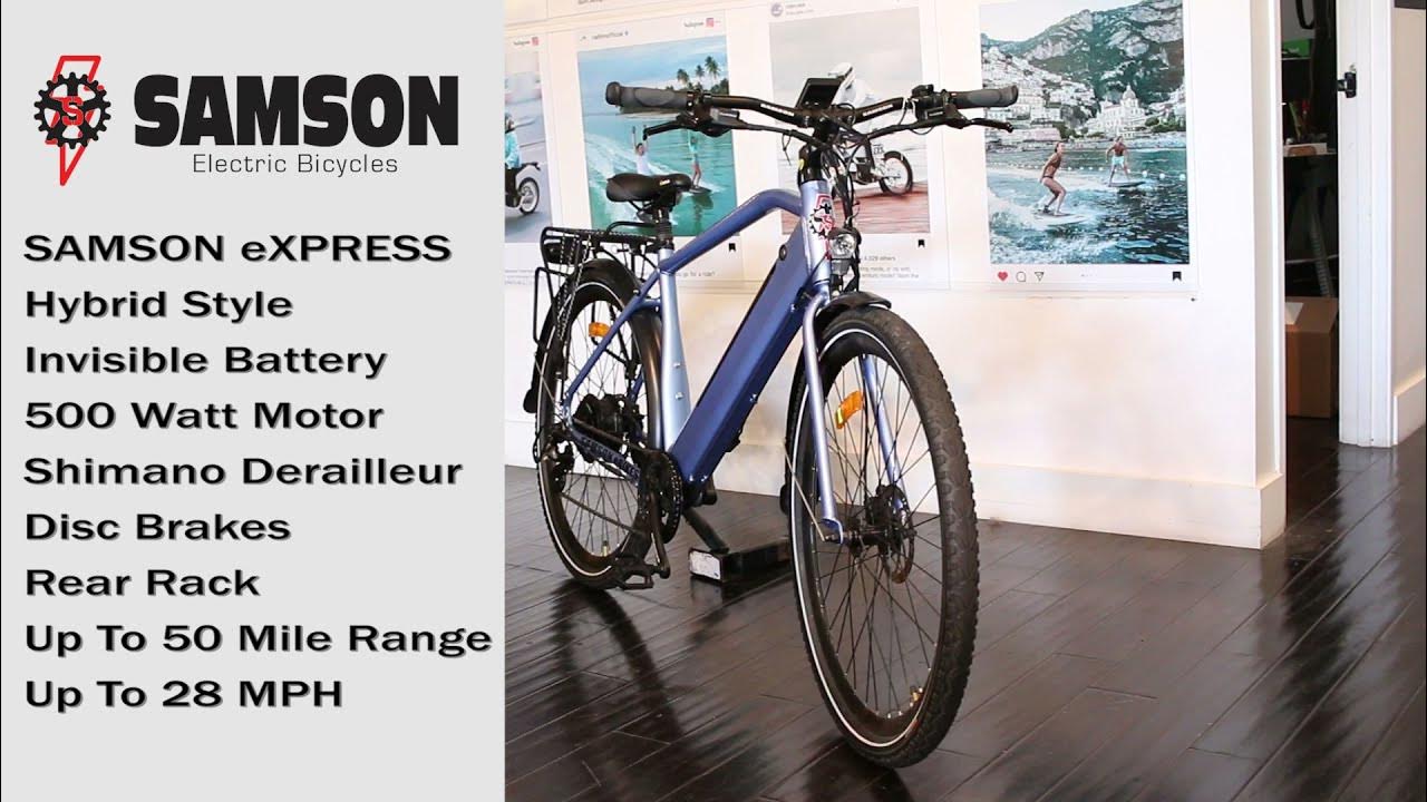 Samson eXPRESS Hybrid Style eBike YouTube