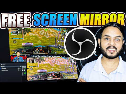 FREE - Best Android to PC Screen Mirroring Software [ Internal Audio ] PUBG/BGMI Live Stream Setup