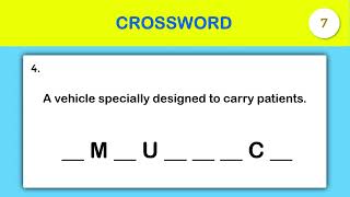 Test Your Thinking Skills  Crossword Puzzle  Vehicles