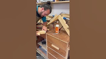 Angled clamping blocks make these types of glue ups so much easier #shorts