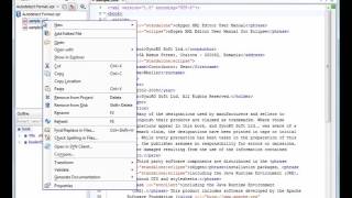 Auto-Detect the XML Formatting Settings in Oxygen XML Editor 13.1 screenshot 1