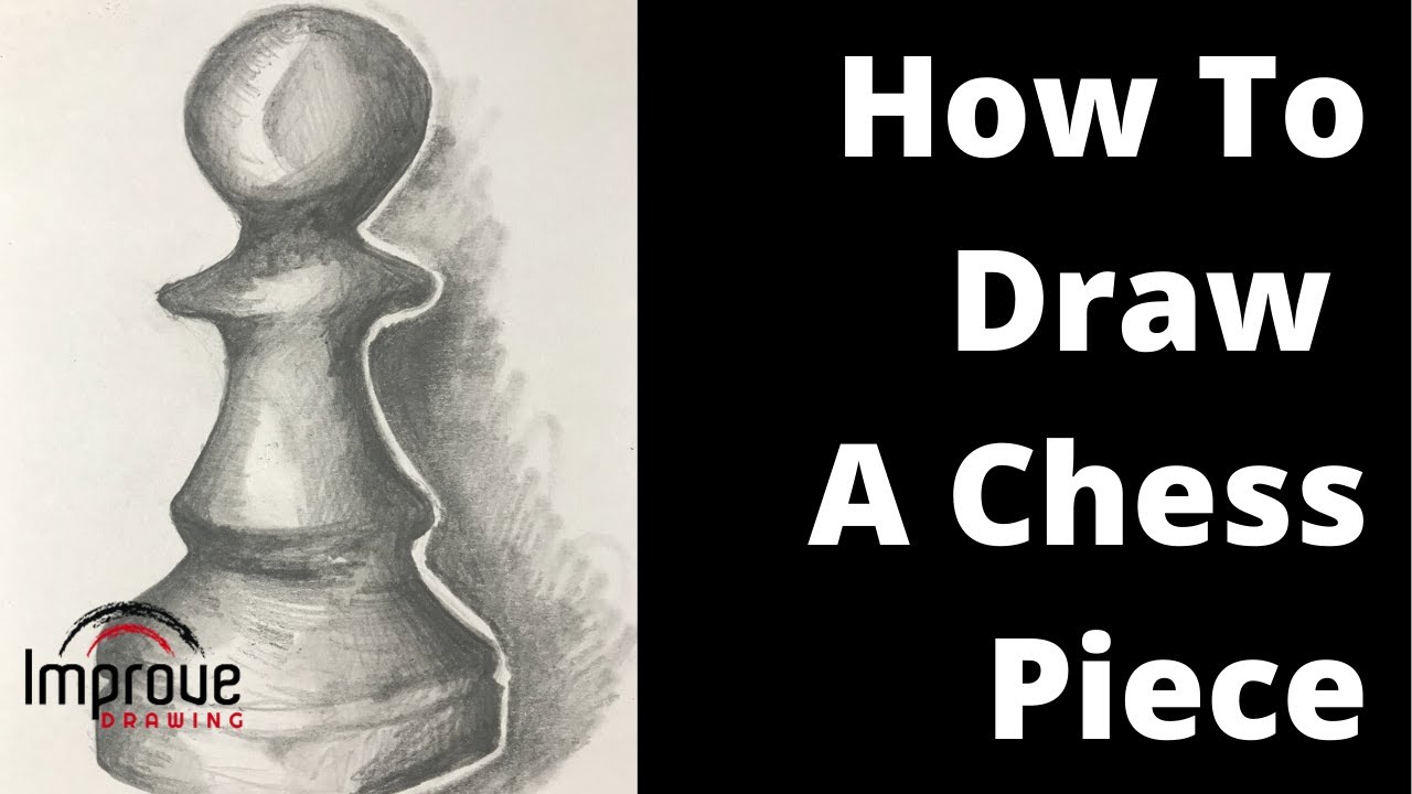 How to Draw Chess Pieces Part 1: The Pawn 