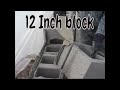 ASMR Block Laying and Masonry how to lay 12" cmu block wall