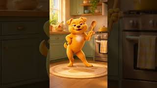 Chef Goldie is cooking up some magic 🍳#GoldieChef #CookingTime #CutePuppy #KitchenFun #GoldieWiggle