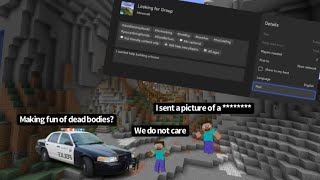 This Minecraft group posts have become lots of chaos - MAKING FUN OF DEAD BODIES