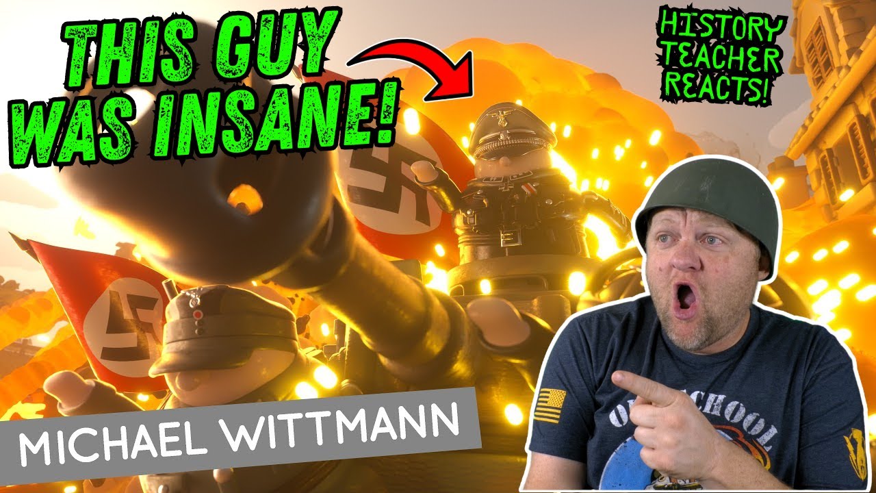 Michael Wittmann, The Tank Ace Who Destroyed 138 Tanks | Mitsi Studio | History Teacher Reacts