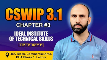 CSWIP 3.1 Chapter 3 || Ideal Institute of Technical Skills