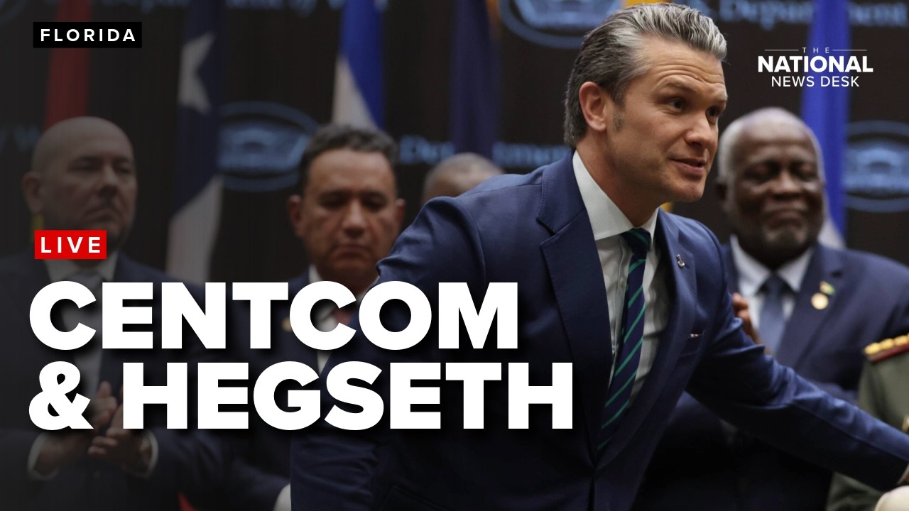Hegseth meets with CENTCOM in Florida