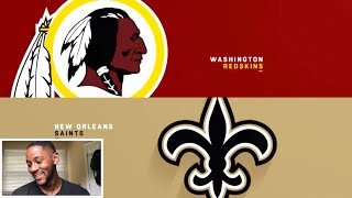 Redskins vs. Saints Week 5 Highlights | NFL 2018 🏈 REACTION