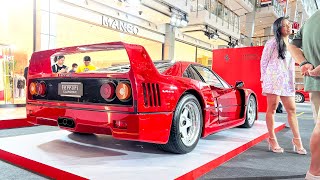 Why is a F40 in a Bangkok Mall?
