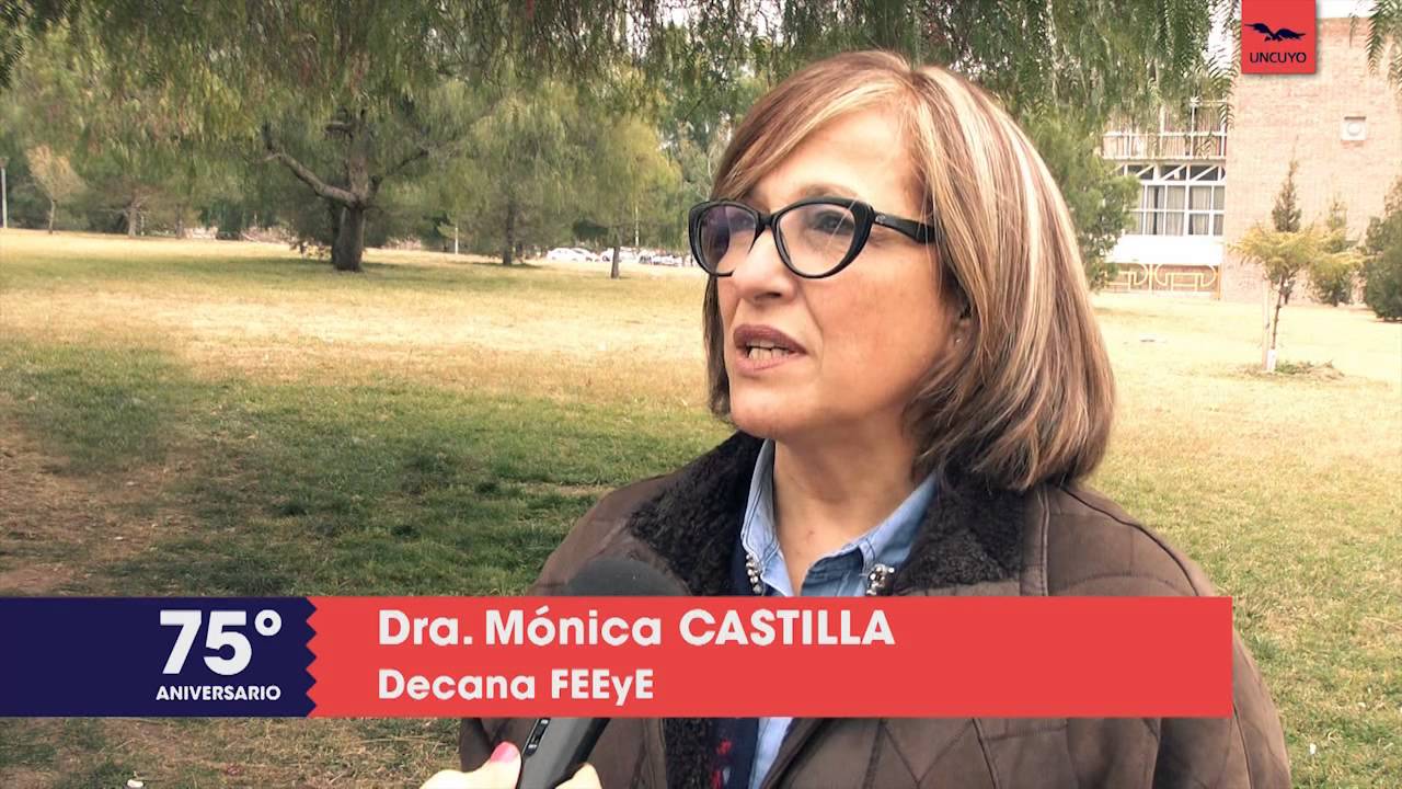 75 años bodas de diamante Saludos de Decanos por el 75º Aniversario de la UNCuyo - Dra. Mónica Castilla