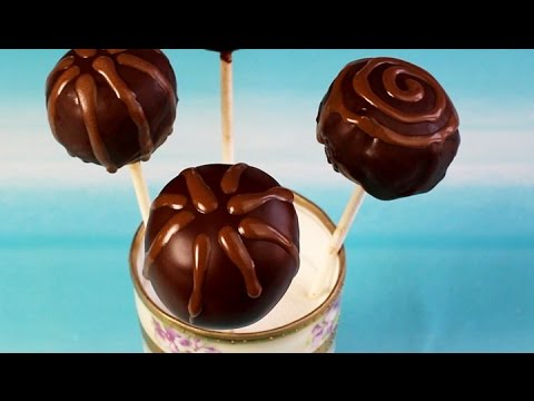 NUTELLA CAKE POPS - YouTube