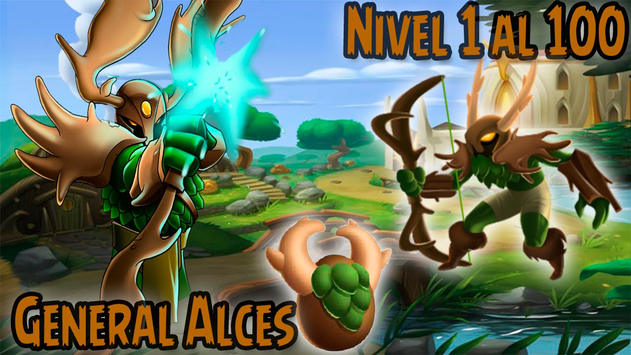 dragon city breeding Monster Legends - General Alces (Nivel 1 al 100) + Combate