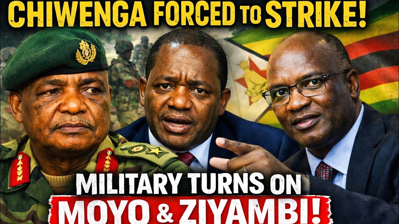 🎴Chiwenga FORCED to Strike! Military TURNS ON Jonathan Moyo & Ziyambi  as SENSITIVE Info LEAKED !