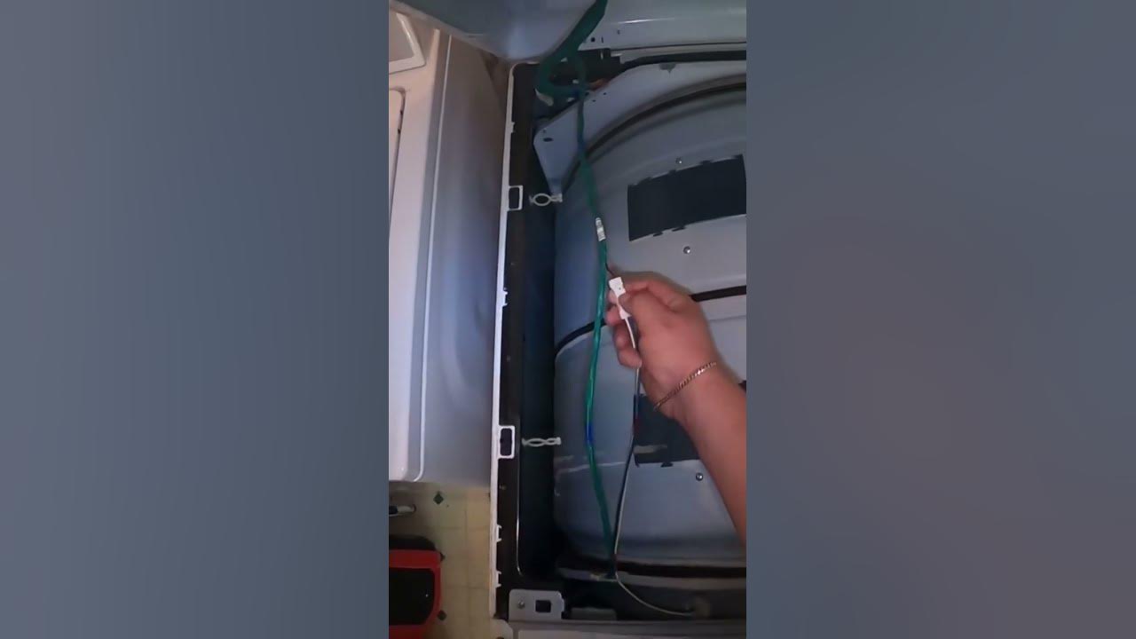 How to Fix Samsung Dryer Blowing Cold Air! shorts appliancerepair 