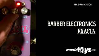 Barber Exacta Fuzz Guitar Pedal - YouTube