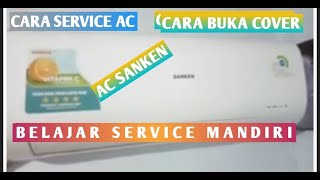 CARA SERVICE AC MERK SANKEN @BELAJAR_SERVICE_AC_GRATIS
