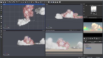Vue tutorial. Candy clouds