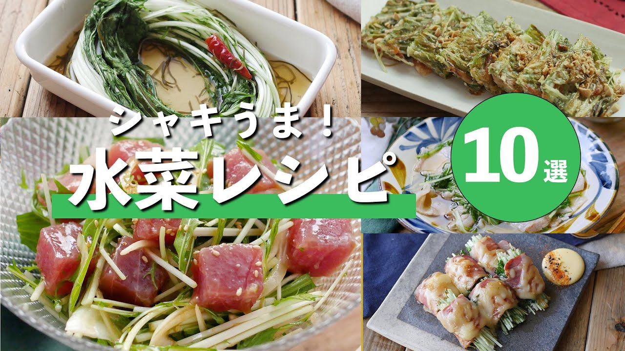 【簡単＆絶品】水菜レシピ10選！サラダ・炒め物・煮物まで大活躍♪