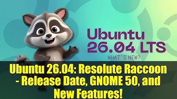 Ubuntu 26.04: Resolute Raccoon - Release Date, GNOME 50, and New Features!