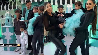 Princess Blu Amal Saleh Birthday 1st Royalty Family Vlog Ferran King Ali Andrea Espada & Milan Party