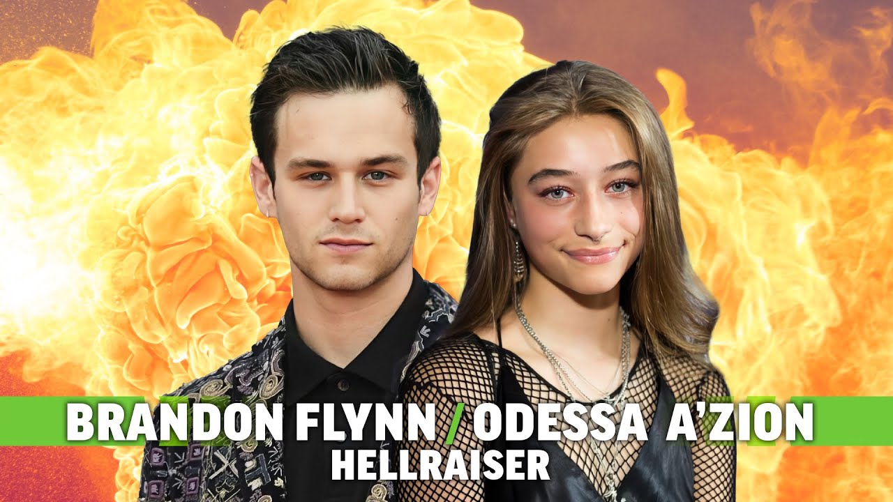 Hellraiser's Odessa A'zion & Brandon Flynn Talk Being Screwed Into Their Costumes