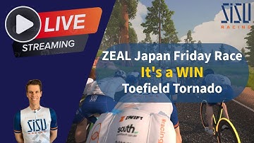 Zwift Racing | ZEAL Japan Friday Race - Toefield Tornado + unlocked event | Cat A | 14-11-2025