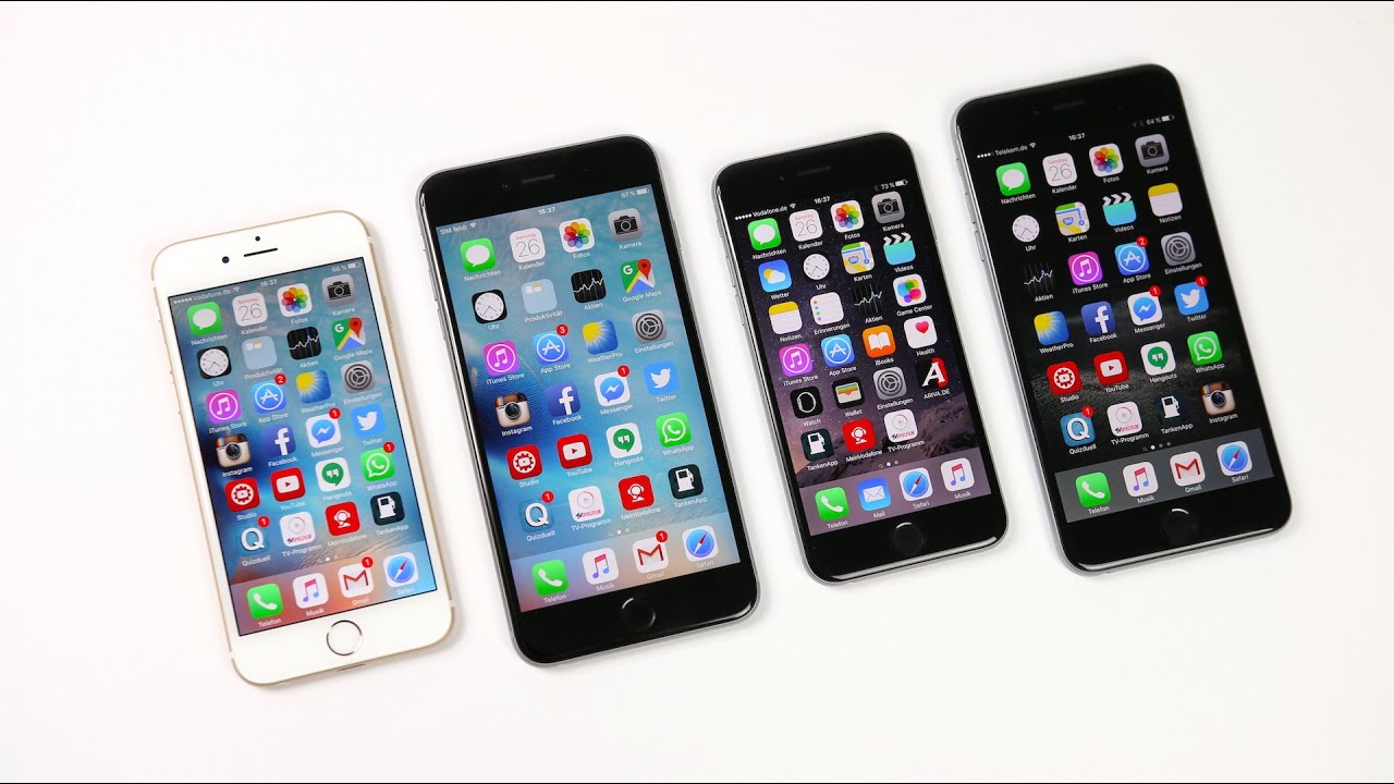 Apple iPhone 6s & 6s Plus vs. iPhone 6 & 6 Plus: Benchmark | SwagTab ...