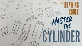 Master Your Elliptical Anatomy! (Drawing Fundamentals  Super Simple Exercise For Cylinders)