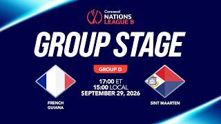 French Guyana vs Sint Maarten highlights (1-0) - CONCACAF Nations League