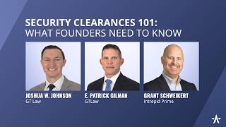 MVS2026: Security Clearances 101: What Founders Need To Know