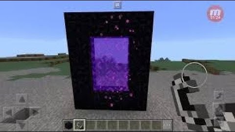 hướng dẫn cách làm cánh cổng địa ngục trong mini world