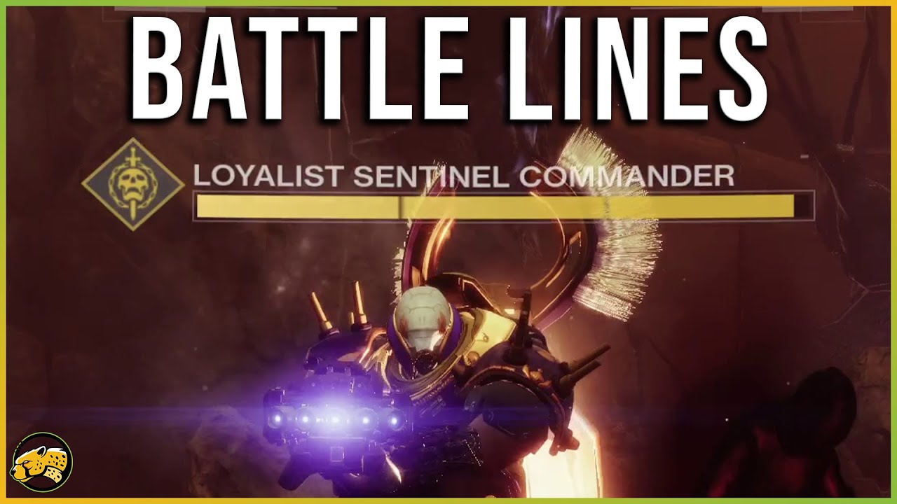 Battle Lines - Loyalist Sentinel Commander - Destiny 2 Season of the Haunted