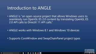 Bringing Your Existing OpenGL ES Applications To Windows screenshot 3