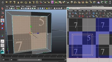0201 (Maya_Texture_workflows) Modeling with the idea of textureing