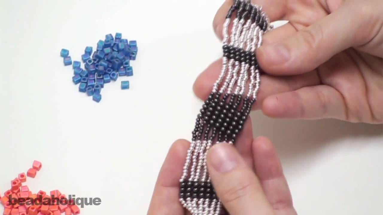 Download How to Do Square Stitch Bead Weaving - YouTube