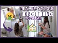 OBVIOUS PLACES YOU'RE FORGETTING TO CLEAN | DEEP CLEAN WITH ME 2020 | NEED TO KNOW CLEANING TIPS!