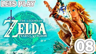 ZELDA TEARS OF THE KINGDOM : TEMPLE DE L'EAU ! #08 - Let's Play FR