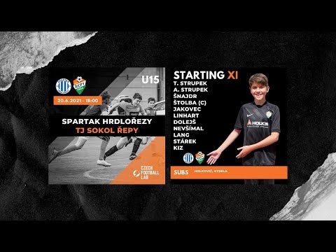 Spartak Hrdlořezy 1-1 TJ Sokol Řepy U15 (PU)