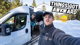 HILARIOUS TOILET DISASTER (So Embarrassing) Reality of Living in a Van (Austria Van Life)