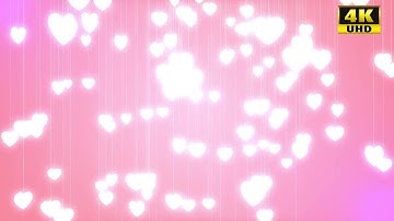 Heart Background Loop Stock Motion Graphics