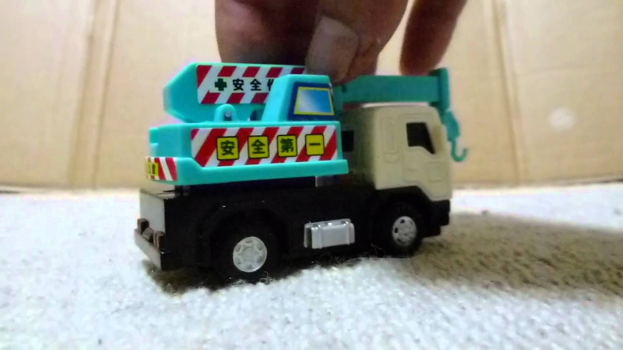 緑色のクレーン車 Youtube